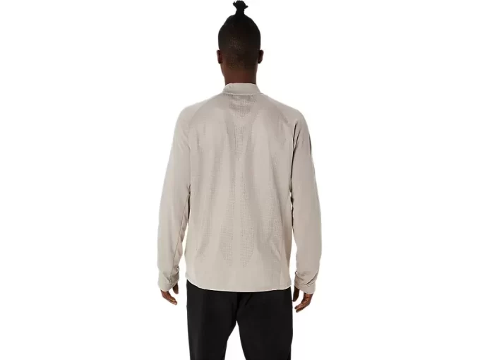 ACTIBREEZE JACQUARD GRID FULL ZIP JACKET