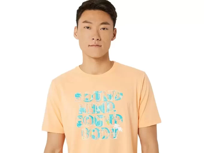 ASICS HIBISCUS SLOGAN TEE