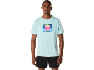 ASICS RETRO SUNSET SHORT SLEEVE TEE