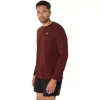 ASICS SILVER LONG SLEEVE TOP