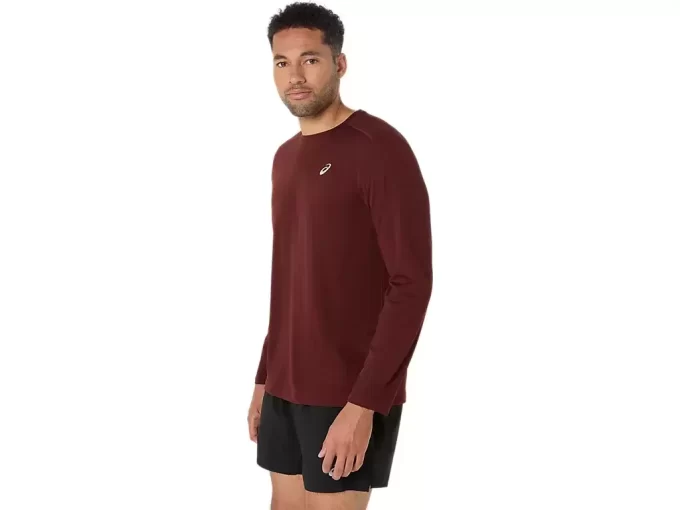 ASICS SILVER LONG SLEEVE TOP