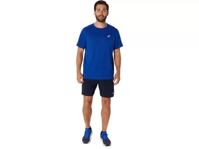 ASICS SILVER SHORT SLEEVE TOP