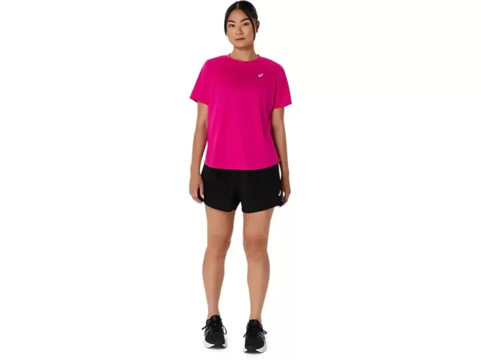 ASICS SILVER SHORT SLEEVE TOP