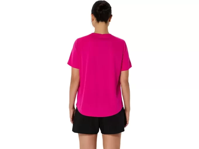 ASICS SILVER SHORT SLEEVE TOP