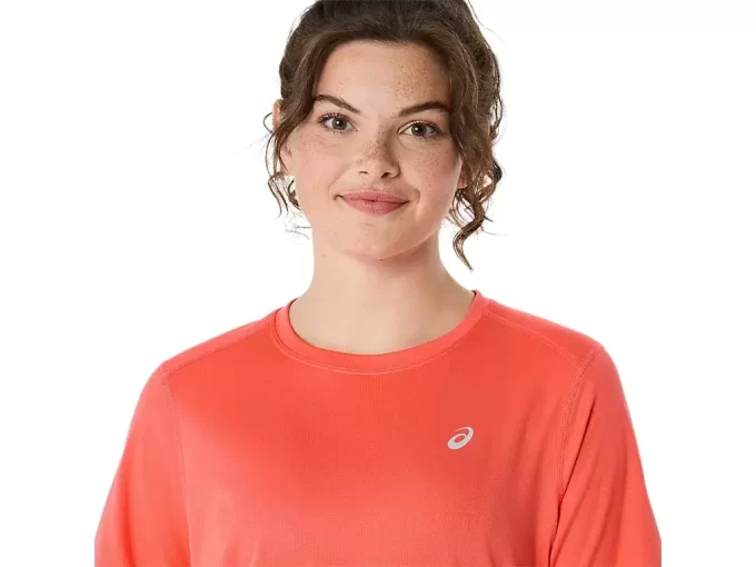 ASICS SILVER SHORT SLEEVE TOP ASICS SILVER SHORT SLEEVE TOP