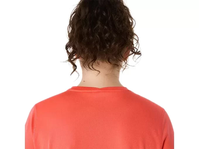 ASICS SILVER SHORT SLEEVE TOP ASICS SILVER SHORT SLEEVE TOP