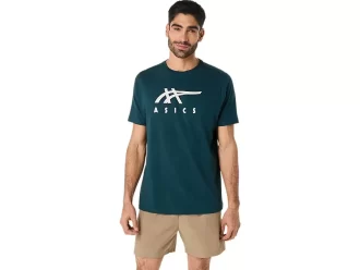 ASICS STRIPE SHORT SLEEVE TEE