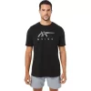 ASICS STRIPE SHORT SLEEVE TEE