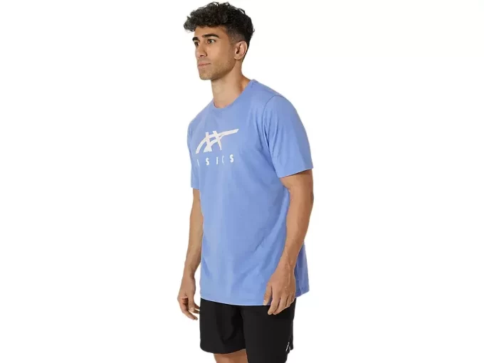 ASICS STRIPE SHORT SLEEVE TEE