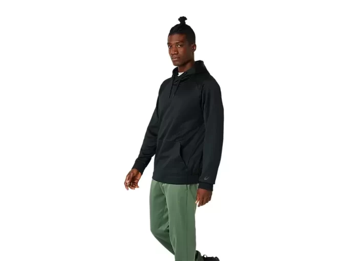 BRUSHED FLEECE PULLOVER HOODIE