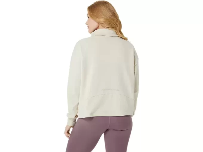 FRENCH TERRY HIGH NECK TOP FRENCH TERRY HIGH NECK TOP