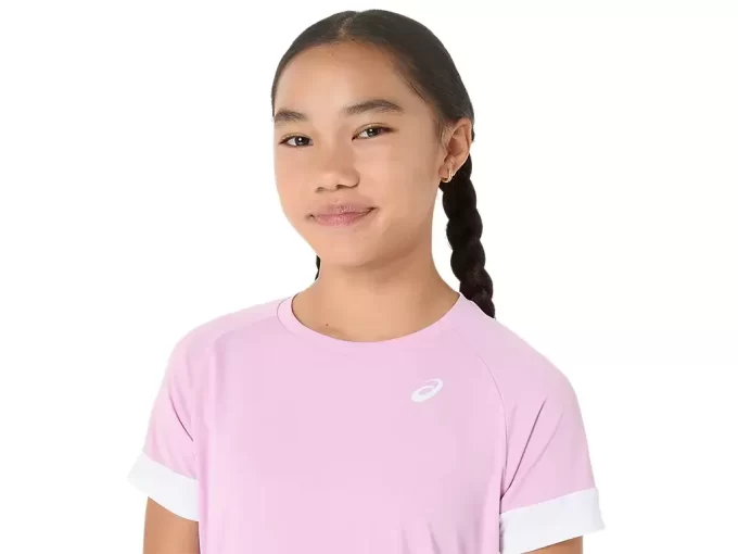 GIRLS TENNIS SHORT SLEEVE TOP