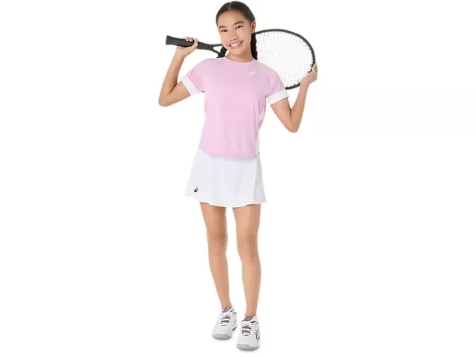 GIRLS TENNIS SHORT SLEEVE TOP