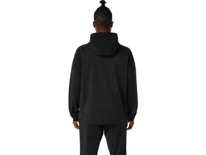 KNIT JERSEY FULL ZIP HOODIE