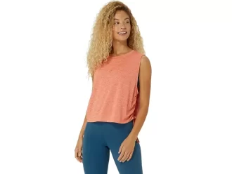 NAGINO FLEX HEATHER SLEEVELESS TOP