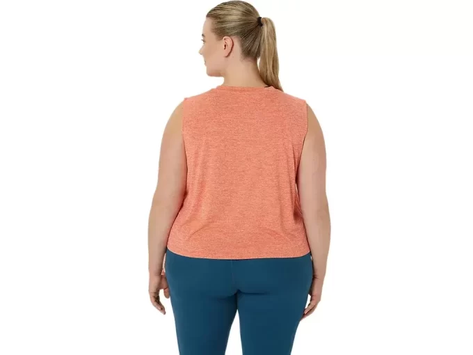 NAGINO FLEX HEATHER SLEEVELESS TOP