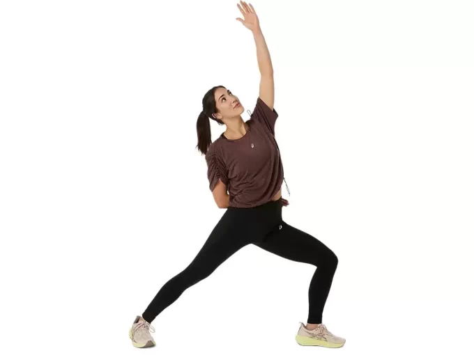 NAGINO RUN ADJUSTABLE SHORT SLEEVE TOP