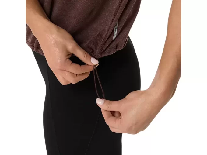 NAGINO RUN ADJUSTABLE SHORT SLEEVE TOP