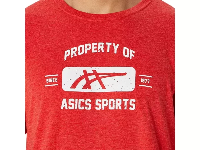 SHORT SLEEVE PROPERTY OF ASICS SPORTS TEE