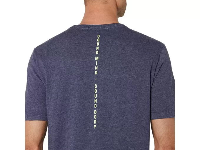 UNISEX ASICS BRIGHTER DAYS AHEAD SHORT SLEEVE TEE UNISEX ASICS BRIGHTER DAYS AHEAD SHORT SLEEVE TEE