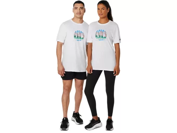 UNISEX ASICS CELEBRATE OUR HOME SHORT SLEEVE TEE