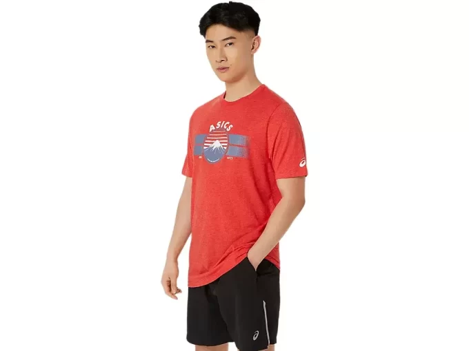 UNISEX ASICS EST 1977 MOUNTAIN TEE