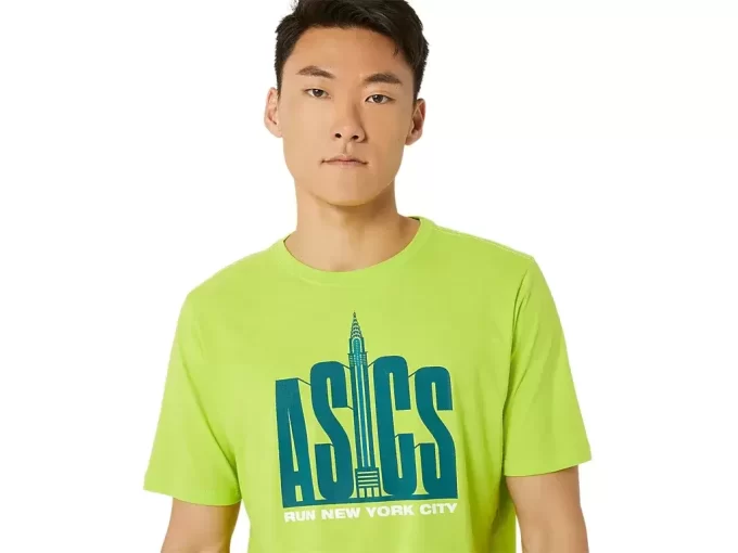 UNISEX ASICS RUN NYC RUN CLUB CREW TEE