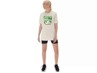 UNISEX ASICS RUN OUTSIDE CLUB SHORT SLEEVE TEE