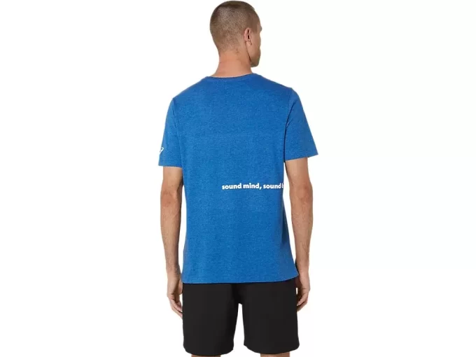 UNISEX ASICS RUN OUTSIDE CLUB SHORT SLEEVE TEE UNISEX ASICS RUN OUTSIDE CLUB SHORT SLEEVE TEE