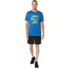 UNISEX ASICS RUN OUTSIDE CLUB SHORT SLEEVE TEE UNISEX ASICS RUN OUTSIDE CLUB SHORT SLEEVE TEE