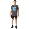 UNISEX ASICS WANDER SHORT SLEEVE TEE UNISEX ASICS WANDER SHORT SLEEVE TEE