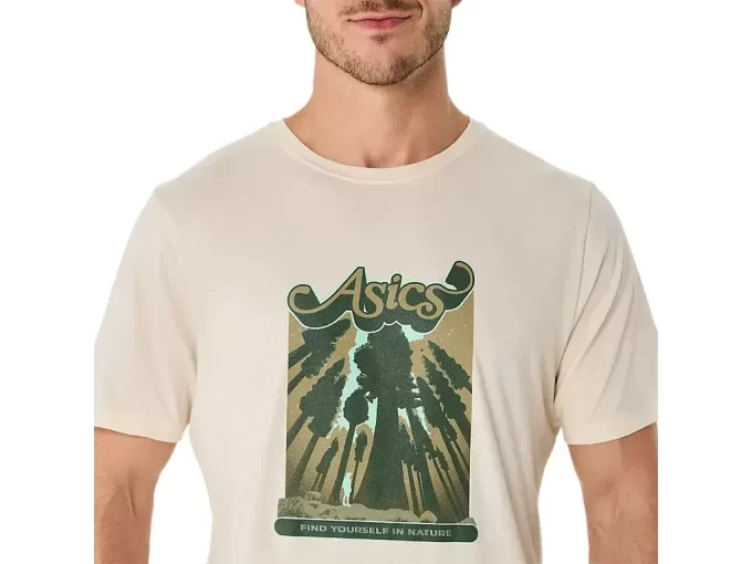 UNISEX ASICS WANDER SHORT SLEEVE TEE UNISEX ASICS WANDER SHORT SLEEVE TEE