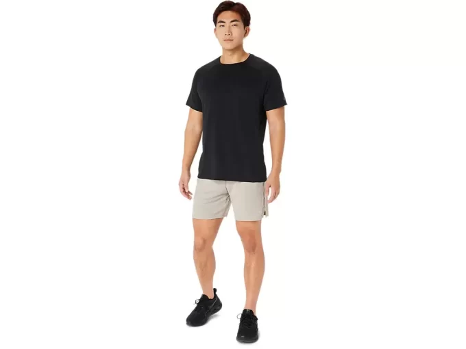 VENTED MESH 7IN KNIT SHORTS
