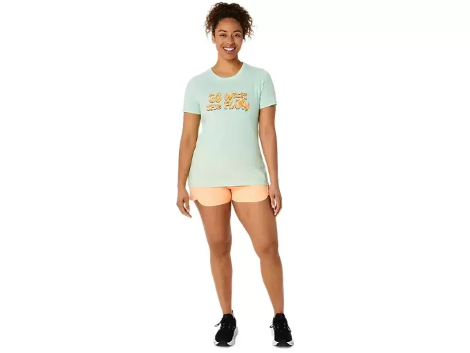 WOMEN’S ASICS BALANCED SHORT SLEEVE TEE
