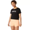 WOMEN’S ASICS DAISY CROP SHORT SLEEVE TOP WOMEN’S ASICS DAISY CROP SHORT SLEEVE TOP