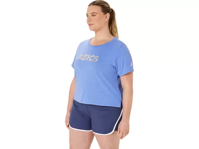 WOMEN’S ASICS DAISY CROP SHORT SLEEVE TOP