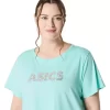 WOMEN’S ASICS DAISY CROP SHORT SLEEVE TOP
