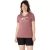 WOMEN’S ASICS STRIPES V-NECK