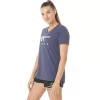 WOMEN’S ASICS STRIPES V-NECK