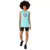 WOMEN’S ASICS SUN IN THE SKY SLOGAN MUSCLE TEE