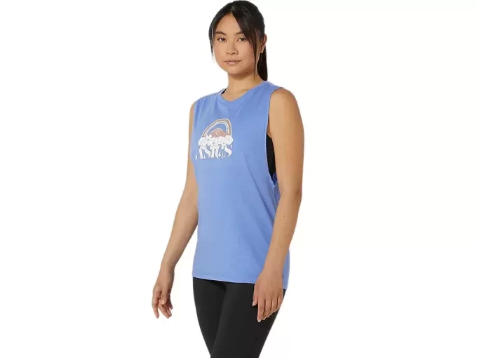WOMEN’S ASICS YOUR ADVENTURE MUSCLE TEE