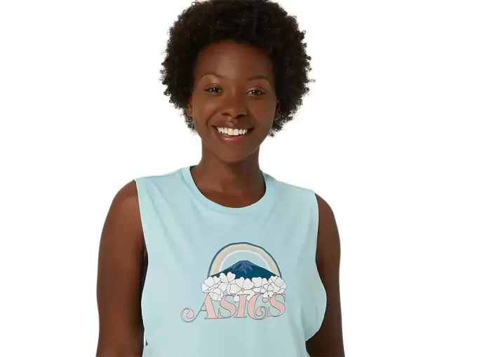 WOMEN’S ASICS YOUR ADVENTURE MUSCLE TEE