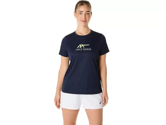 WOMEN’S COURT TENNIS GRAPHIC TEE