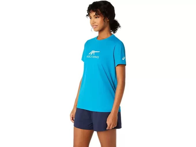 WOMEN’S COURT TENNIS GRAPHIC TEE