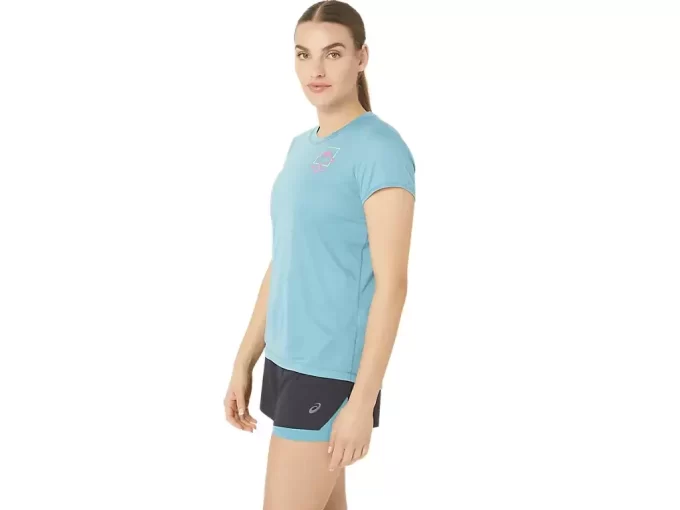 WOMEN’S FUJITRAIL LOGO SHORT SLEEVE TOP