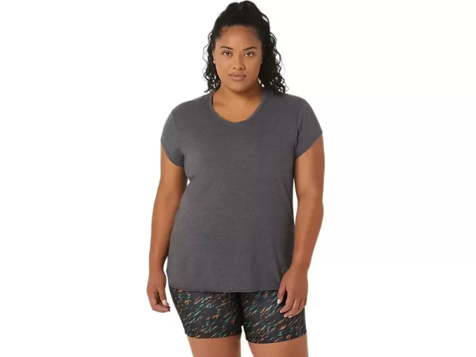 WOMEN’S HEATHER VNECK TOP WOMEN’S HEATHER VNECK TOP