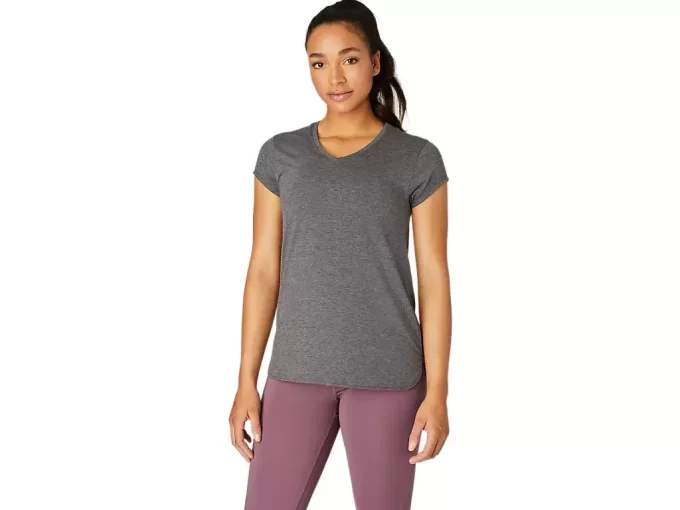 WOMEN’S HEATHER VNECK TOP WOMEN’S HEATHER VNECK TOP