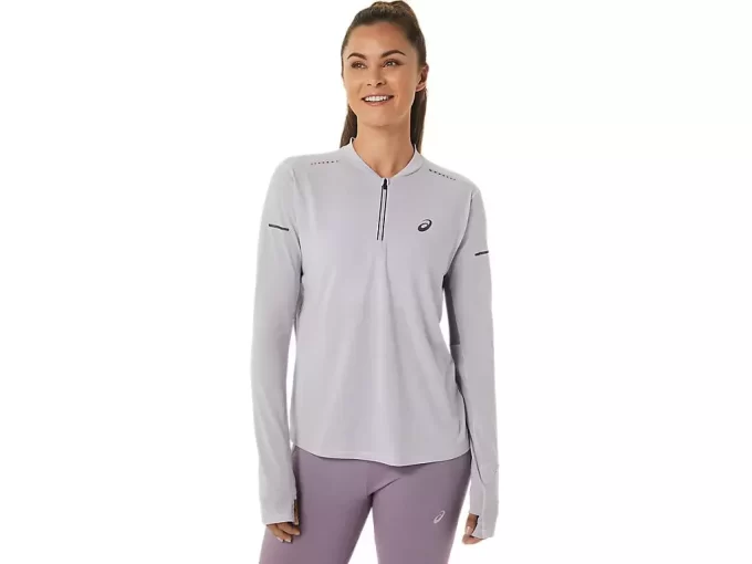 WOMEN’S METARUN 1/2 ZIP LONG SLEEVE TOP
